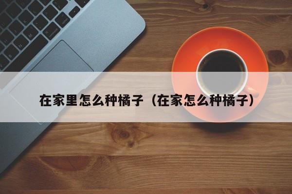 在家里怎么种橘子（在家怎么种橘子）